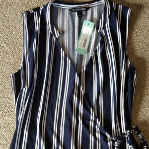 Aliska Front Wrap Knit Top